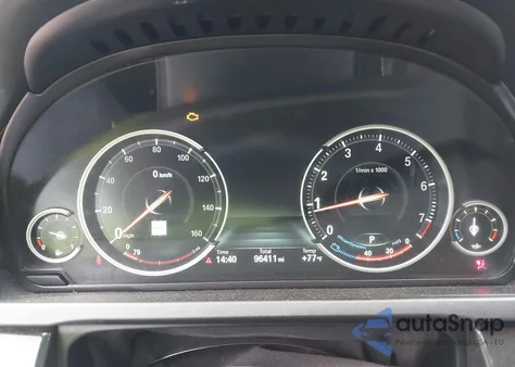 2014 BMW Alpina B7 из США, поврежденный, VIN WBAYE8C57ED134799